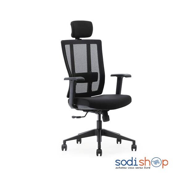 Siège de Bureau - Fauteuil Réglable Ultra Confortable Couleur Noir Siège de Bureau - Fauteuil Réglable Ultra Confortable Couleur Noir